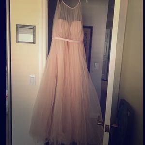 Blush Pink Bridesmaid Dress